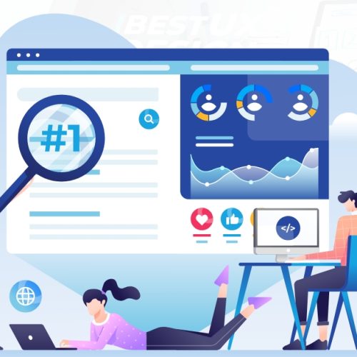Modern website design on multiple devices symbolizing a necessary redesign in 2025